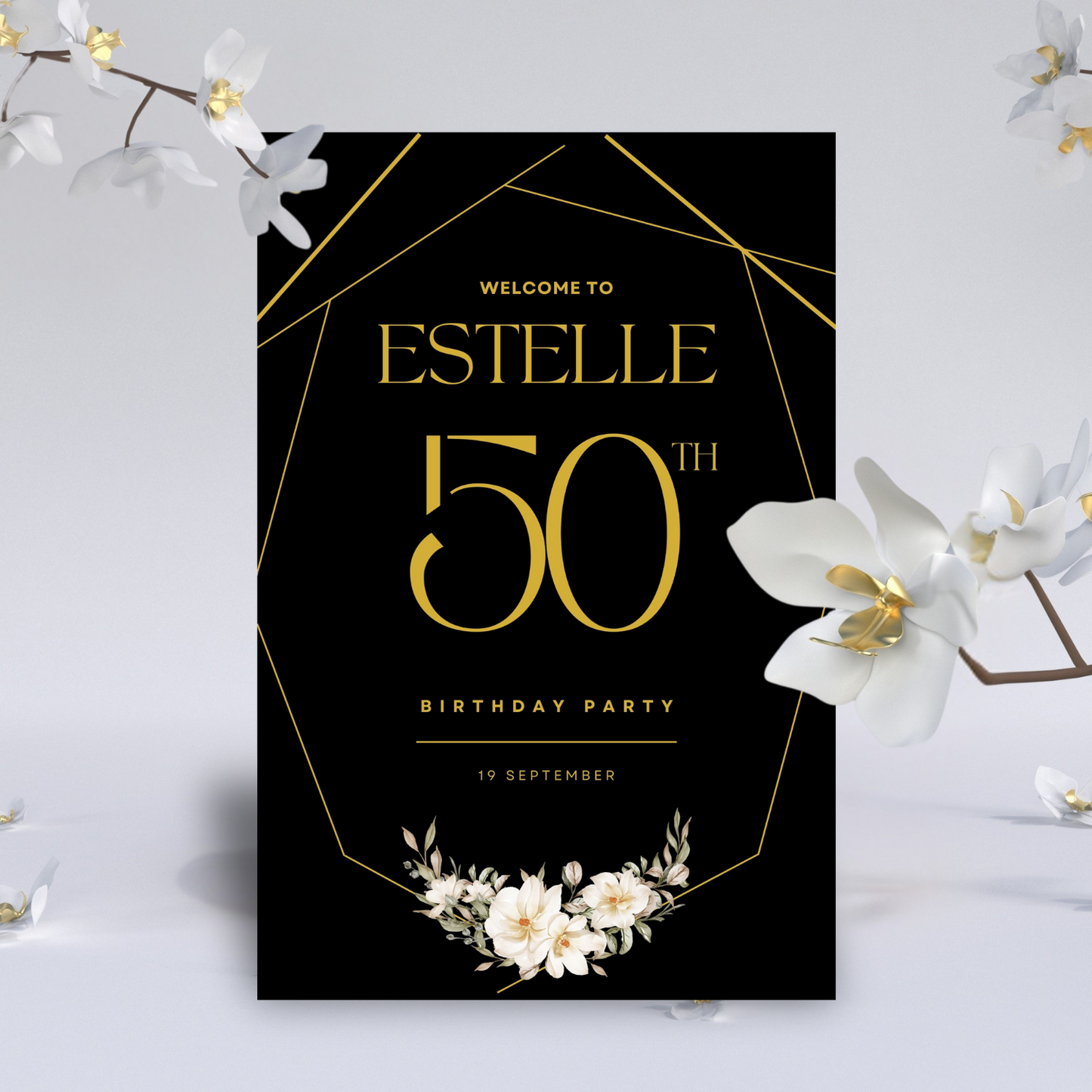 Acrylic Welcome Sign