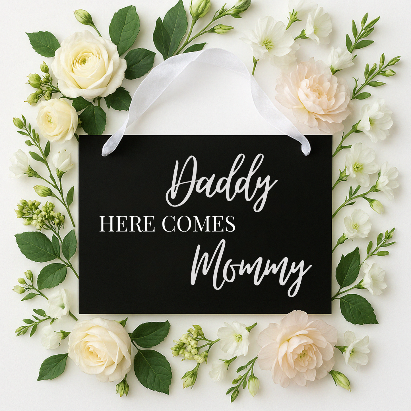 Here comes the bride