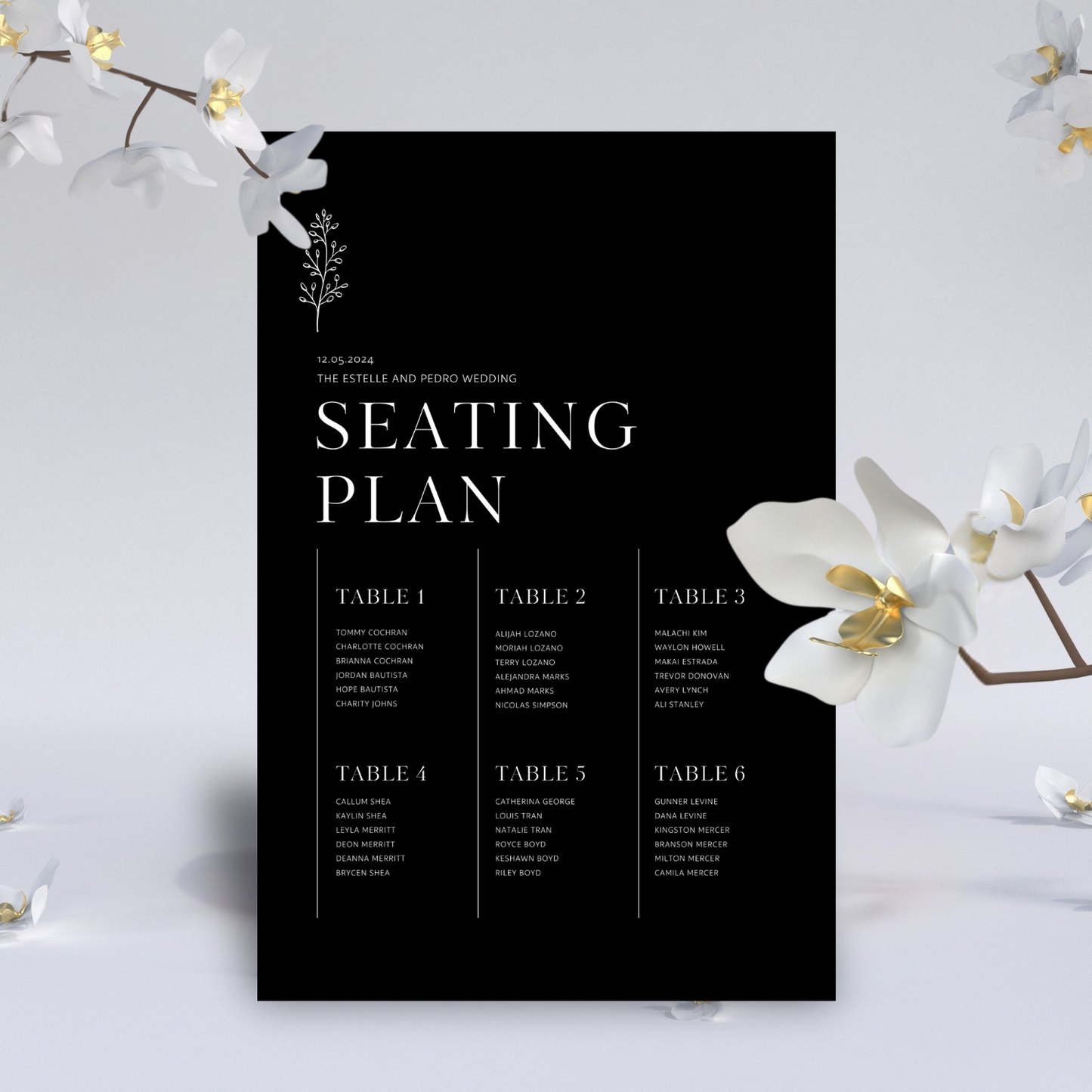 Seating Plan