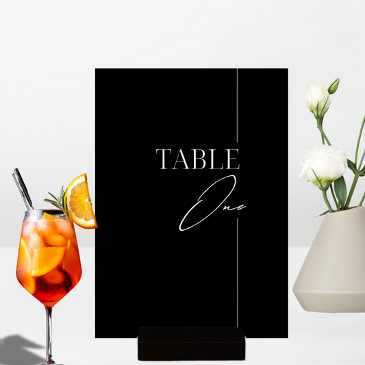 Table Numbers