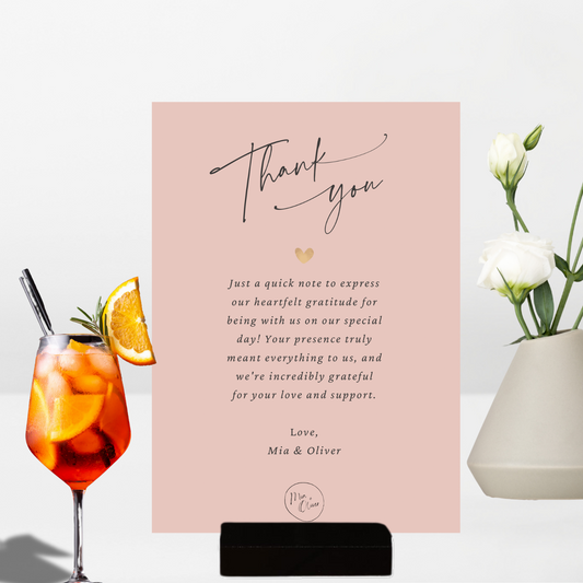 Thank you - The Mia