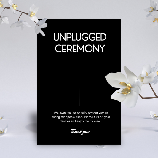 Unplugged Ceremony