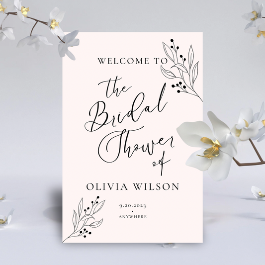 Bridal Shower Sign